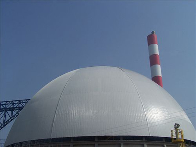 衡阳球形发电厂网架工程